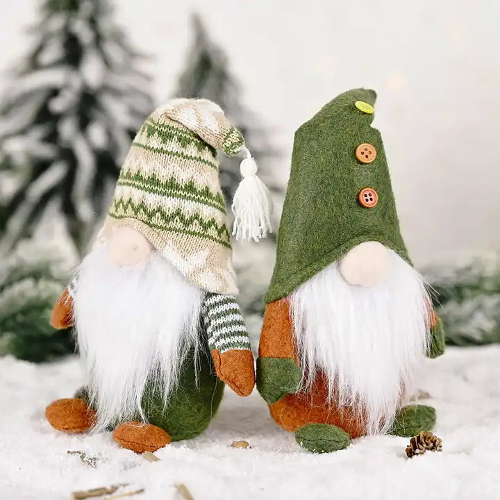 Stuffed Green Gnomes Stuffed Green Gnomes